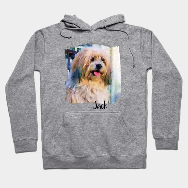 Jack the Dog Little House on the Prairie Hoodie by Neicey